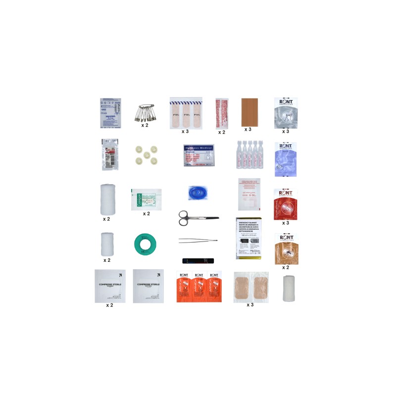 Réassort kit de secours rugby